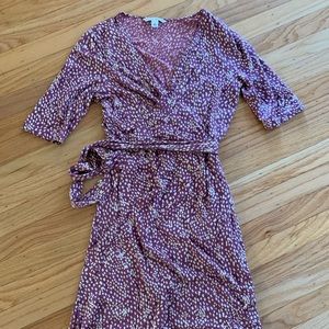 Banana republic wrap dress